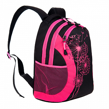 Рюкзак школьный GRIZZLY RD-636-1 /2 black/honeysuckle