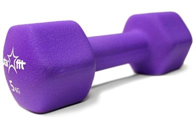 Гантель неопреновая Starfit DB-201 5 кг purple