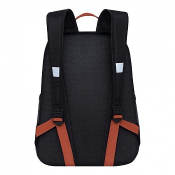 Рюкзак школьный GRIZZLY RB-051-3 /2 black/terracotta