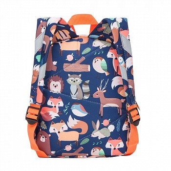 Рюкзак детский GRIZZLY RK-077-7 /1 animals