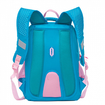 На картинке изображен Рюкзак школьный GRIZZLY RG-866-2 /1 light blue Рюкзак школьный GRIZZLY RG-866-2 /1 light blue