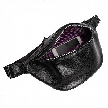 На картинке изображен Сумка поясная Ors Oro PS-946 /1 black Сумка поясная Ors Oro PS-946 /1 black