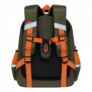 Рюкзак школьный GRIZZLY RAz-087-7 /2 khaki