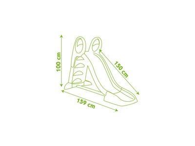 На картинке изображен Горка Smoby Maxi средняя с фонтанчиком 310262 Горка Smoby Maxi средняя с фонтанчиком 310262