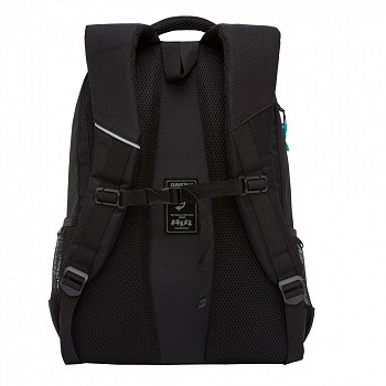 Городской рюкзак GRIZZLY RU-030-2 /3 black/turquoise