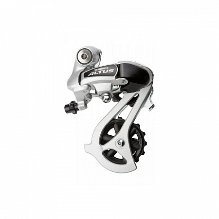 На картинке изображен Переключатель задний Shimano Altus RD-M310 silver Переключатель задний Shimano Altus RD-M310 silver