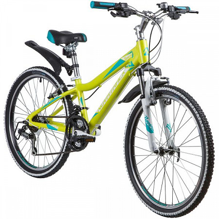 Велосипед Novatrack Novara 24" (2019) Lime