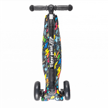Самокат детский Tech Team Tiger Print 2020 Fire