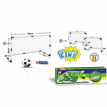 На картинке изображен Футбольные ворота Ausini XTY5518 Футбольные ворота Ausini XTY5518