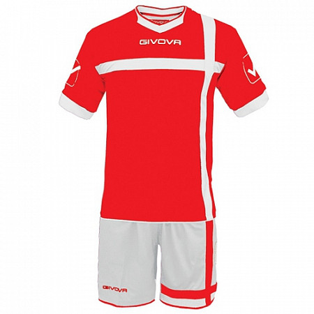 Футбольная форма Givova Croce KITC32 white/red