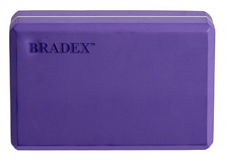 Блок для йоги Bradex SF 0409 violet