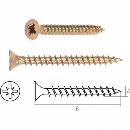 Шуруп Starfix 4,0х4 с м (5 килограмм) SMV1-25420-5