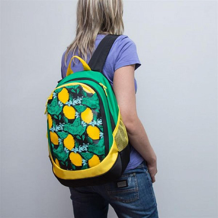 Школьный рюкзак для девочек GRIZZLY Лимоны RD-953-4