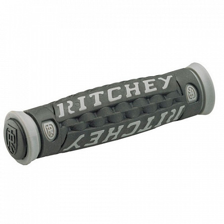 На картинке изображен Грипсы Ritchey MTB 130 мм True grip Pro TG6 Black/Grey Грипсы Ritchey MTB 130 мм True grip Pro TG6 Black/Grey