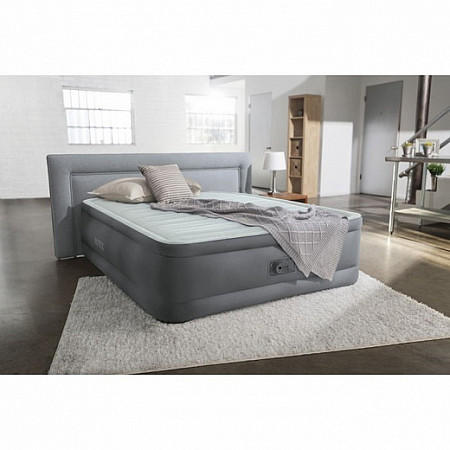 Надувная кровать Intex Premaire Elevated Airbedсо встроенным насосом 64904