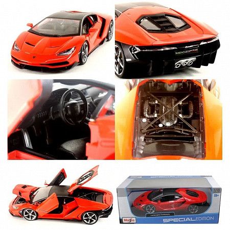 Машинка Maisto 1:18 Lamborghini Centenario (31386) orange