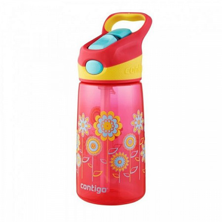 Бутылка для воды Contigo Striker Navy 1000-0349 Pink Flowers