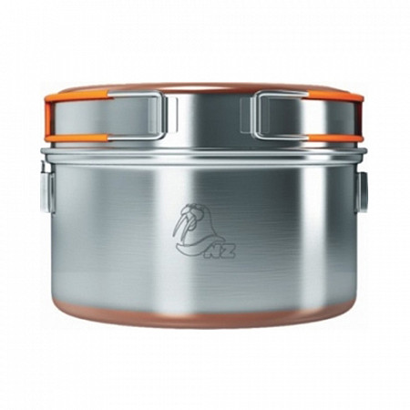 На картинке изображен Кастрюля NZ 1,5L SS-010 Кастрюля NZ 1,5L SS-010