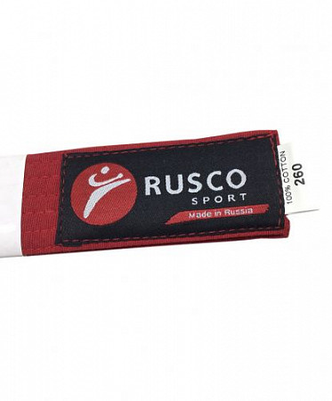 Пояс для единоборств Rusco 260 см Red