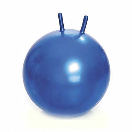 Мяч гимнастический, для фитнеса (фитбол) с рожками 45 см JB45 blue