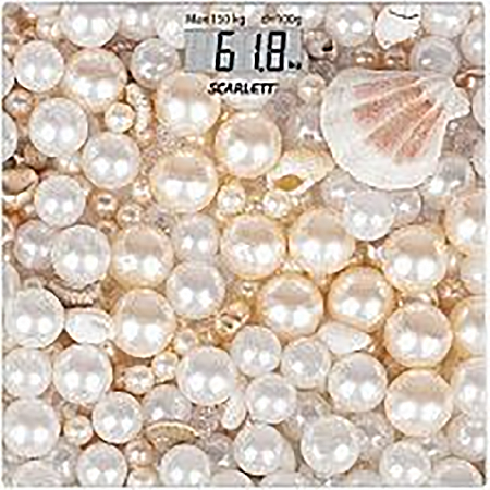Напольные весы (жемчуг) Scarlett SC-BS33E085