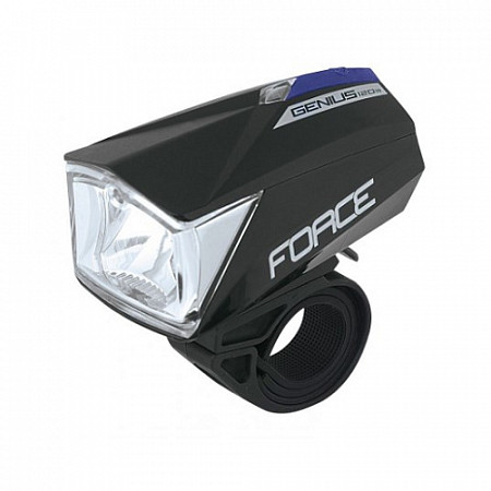 Свет Force передний PAX-200 3 CREE XT-E LED/6ф, 200Lum, Li-Pol АКБ/1200 мАч, USB 45169