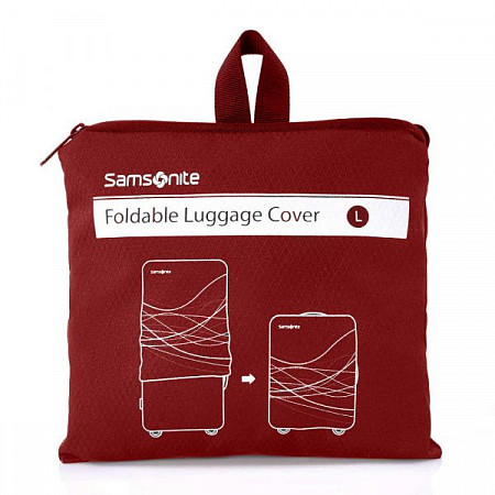 Чехол на чемодан Samsonite Travel Accessories 81см U23-40212 Red