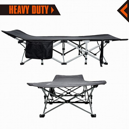 Складная кровать KingCamp Deluxe Folding bed 8007 Black