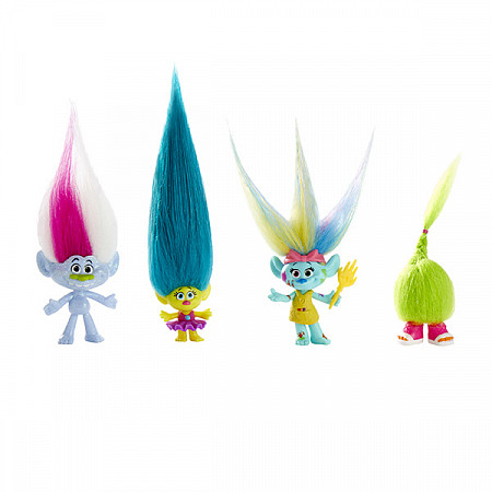 Игровой набор Trolls 4 героя в наборе (B6557)