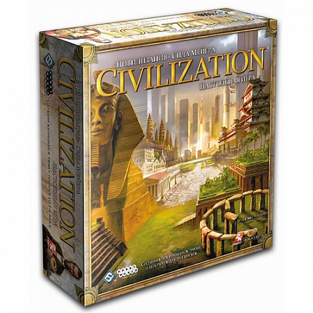 Настольная игра Hobby World Премиум+ Цивилизация Сида Мейера 3-е изд. Rus 1112