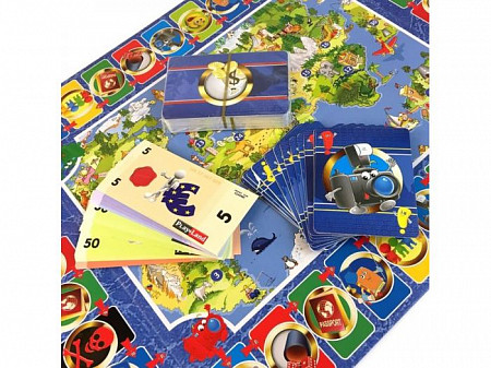 На картинке изображен Настольная игра Play Land Кругосветное путешествие Новая версия L-197 Настольная игра Play Land Кругосветное путешествие Новая версия L-197