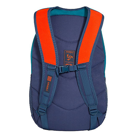 Городской рюкзак GRIZZLY RU-704-1 /4 blue/orange