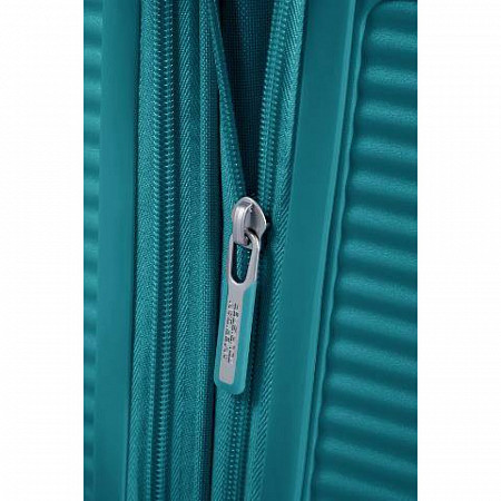 Чемодан малый American Tourister Soundbox 32G*14 001 dark turquoise