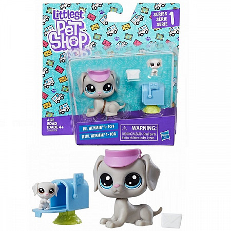 Игровой набор Littlest Pet Shop из двух петов B9358