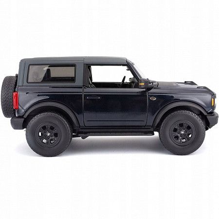 Машинка Maisto 1:18 2021 Ford Bronco Wildtrak (31456) black