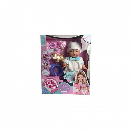 На картинке изображен Кукла PlaySmart Пупс YL1820G white Кукла PlaySmart Пупс YL1820G white