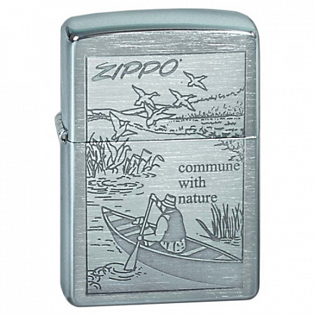 На картинке изображен Зажигалка Zippo 200 Row Boat Зажигалка Zippo 200 Row Boat