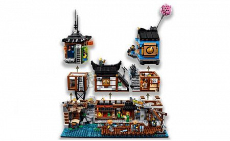 Конструктор LEGO Ninjago Порт Ниндзяго Сити 70657