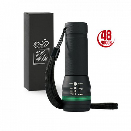 Светодиодный фонарик Colorissimo Rubby MT02GR Black/Green