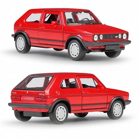 Коллекционная машина Bburago 1:24 Volkswagen Golf Mk1 GTI 1979 (18-21089) red