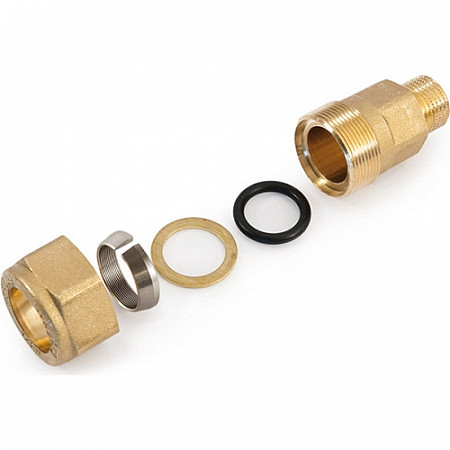 На картинке изображен Фитинг General Fittings ремонтный на метал. трубу наружная резьба 2x2 210001H202000A Фитинг General Fittings ремонтный на метал. трубу наружная резьба 2x2 210001H202000A