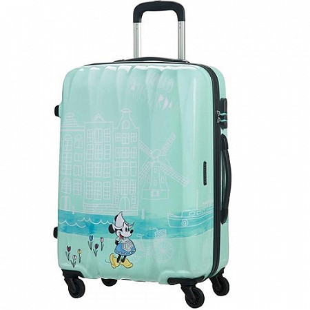 Чемодан средний American Tourister Disney Legends 19C*04 007 turquoise