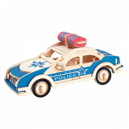 Набор для сборки Haiyuanquan Полицейская машина G-P135