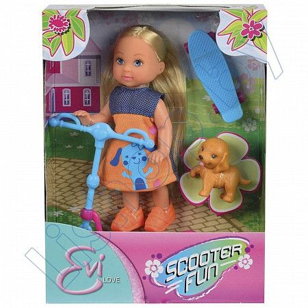  Кукла Evi Love Scooter Fun 12 см. (105732295) blue