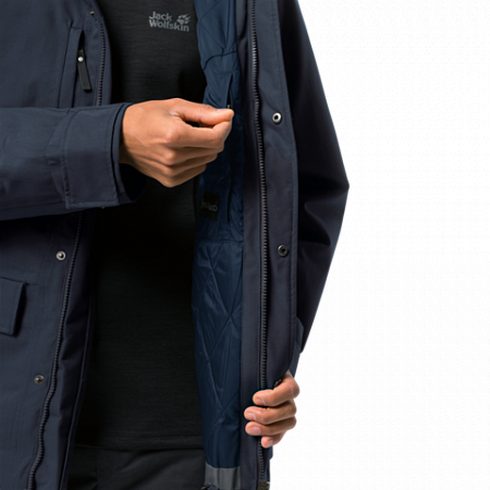 Куртка мужская Jack Wolfskin West Coast Jacket night blue