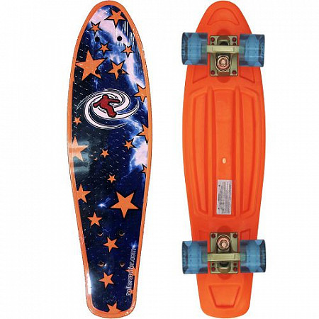 Penny board (пенни борд) Rollersurfer Inmold Milky way