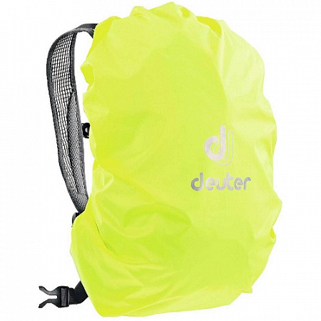 На картинке изображен Чехол от дождя Deuter Raincover Mini 39500-8008 neon (2020-21) Чехол от дождя Deuter Raincover Mini 39500-8008 neon (2020-21)