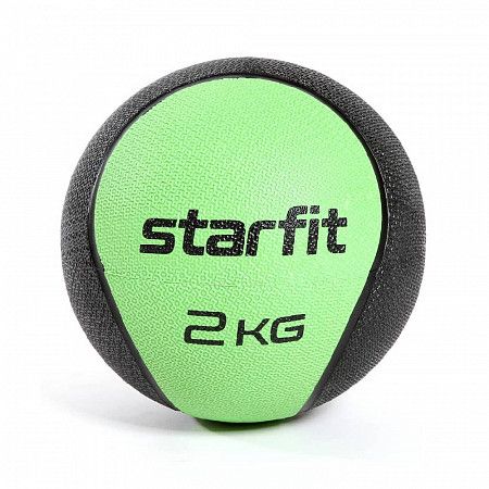 Медбол Starfit  GB-702 высокой плотности 2 кг green