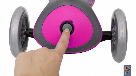 Самокат Globber Primo Plus Titanium 442-132 neon pink