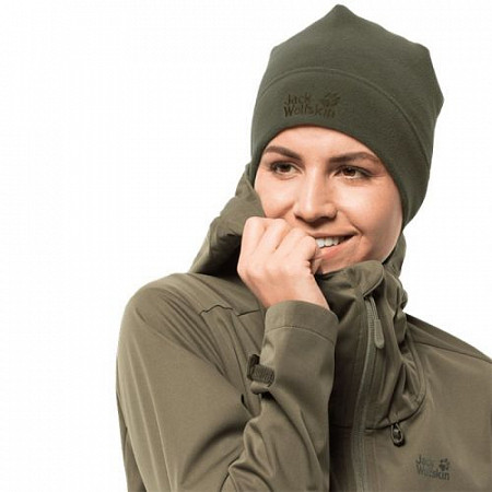 Шапка Jack Wolfskin Real Stuff woodland green